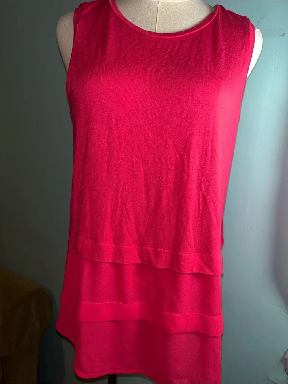 Michael Kors sleeveless layered